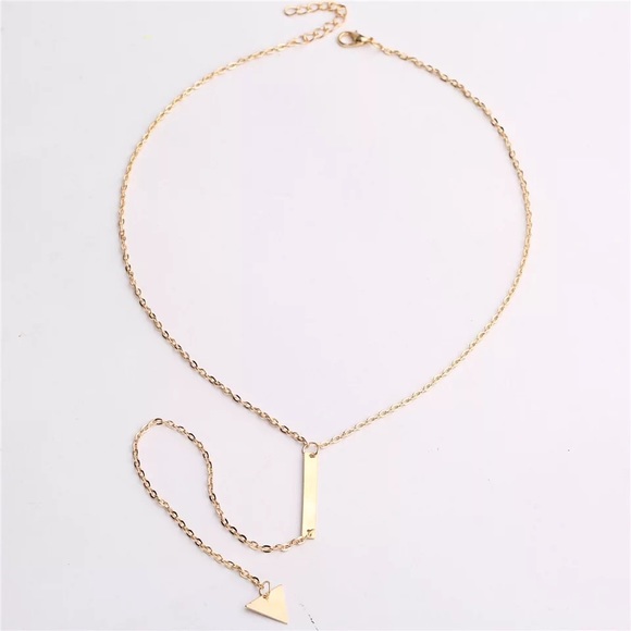 🌸Gold Minimal Dainty Chocker Necklace - Picture 2 of 5